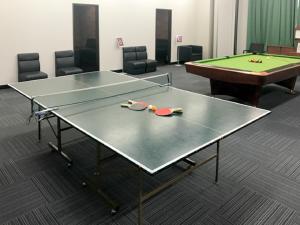 Stolní tenis v ubytování LiVEMAX RESORT Kinugawa nebo okolí