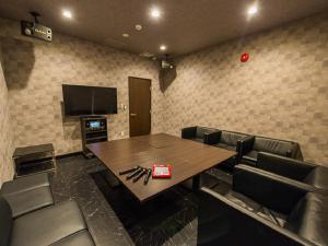 Posezení v ubytování LiVEMAX RESORT Kinugawa