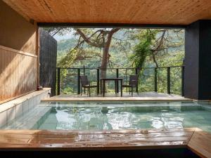 Bazén v ubytování LiVEMAX RESORT Kinugawa nebo v jeho okolí