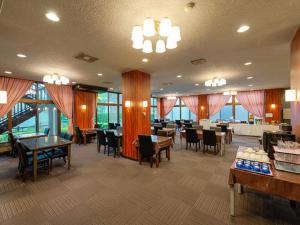 Posezení v ubytování LiVEMAX RESORT Kinugawa