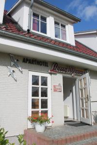 Budova, kde se aparthotel nachází