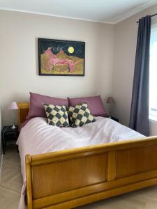 Postel nebo postele na pokoji v ubytování Bulls Haven Villa Kristiansand