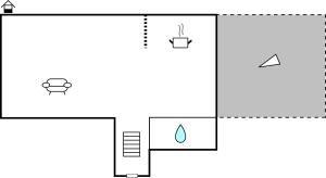 Grundriss der Unterkunft Awesome Apartment In Liznjan With Wifi