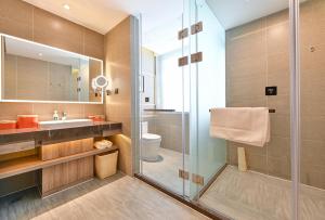 Koupelna v ubytování Atour Hotel Dalian Zhuanghe