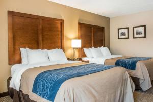 Cama ou camas em um quarto em Spark By Hilton Clarks Summit