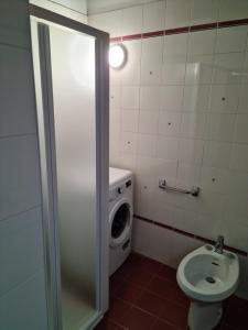 A bathroom at La Baita da Nino