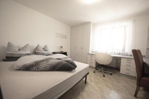 Postel nebo postele na pokoji v ubytování Village Charme