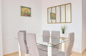 Część wypoczynkowa w obiekcie Apartamento Río Salado