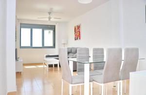 Część wypoczynkowa w obiekcie Apartamento Río Salado