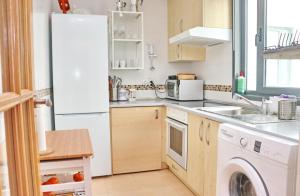 Kuchnia lub aneks kuchenny w obiekcie Apartamento Río Salado