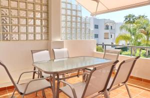 Balkon lub taras w obiekcie Apartamento Río Salado