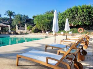 Bazén v ubytování Real Agua Amarga La Joya - Adults Only nebo v jeho okolí
