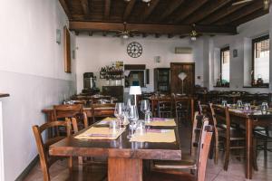 Restaurace v ubytování Mela e Pera