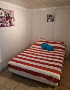 Posteľ alebo postele v izbe v ubytovaní Studio Biarritz