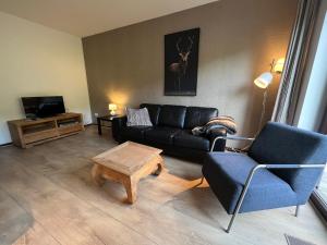 Μια τηλεόραση ή/και κέντρο ψυχαγωγίας στο Ferienwohnungen Willingen Wald