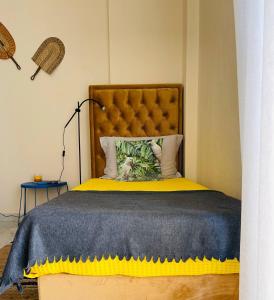 Postel nebo postele na pokoji v ubytování Selene Villa Nikiti