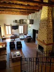 A seating area at Hotel Molino Alto