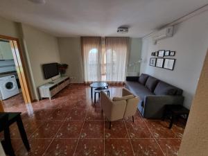 Et tv og/eller underholdning på Apartamento Olimpo Elite 8A