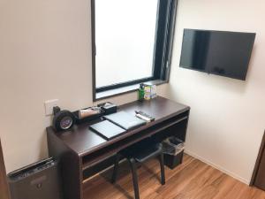 TV o dispositivi per l'intrattenimento presso HOTEL LiVEMAX BUDGET Nagoya Shinkansen-guchi