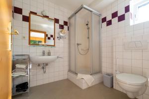 Łazienka w obiekcie Gästezimmer Ilse Brauneis