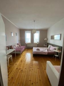 Postel nebo postele na pokoji v ubytování Ubytování Stará