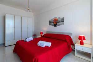 Postel nebo postele na pokoji v ubytování Casa Riviera