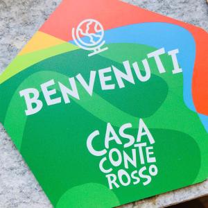 ein Zeichen für eine Genossenschaftsgenossenschaft in der Unterkunft Casa Conte Rosso in Avigliana