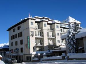 Hotel Bären v zimě