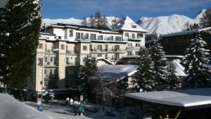 Hotel Bären v zimě
