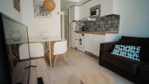 Kuchnia lub aneks kuchenny w obiekcie Apartamento Los Patos Beach