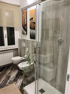 Koupelna v ubytování Casa Lavi