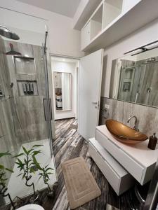 Koupelna v ubytování Casa Lavi