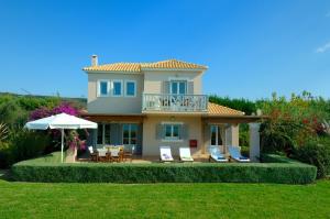 Zahrada ubytování Ioli's Villas