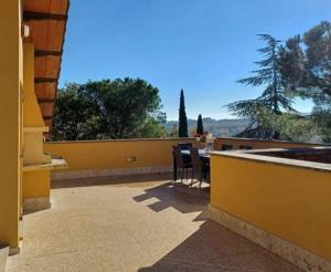 Balkón alebo terasa v ubytovaní Villa Poggio fagianino