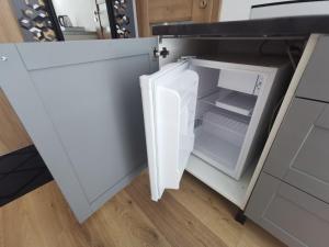 Kuchnia lub aneks kuchenny w obiekcie Chcę tu zostać Apartamenty Gdynia