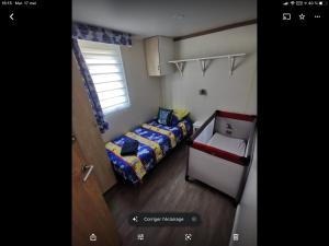 Posteľ alebo postele v izbe v ubytovaní Gîte Panda house