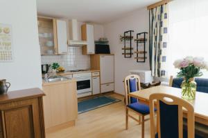 Kuchyň nebo kuchyňský kout v ubytování Apartments Stissen - Hideaway am Sonnhügel