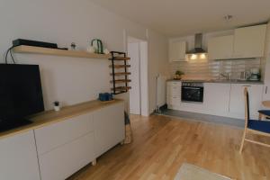 Kuchyň nebo kuchyňský kout v ubytování Apartments Stissen - Hideaway am Sonnhügel