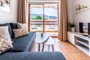 Nespecifikovaný výhled na hory nebo výhled na hory při pohledu z apartmánu