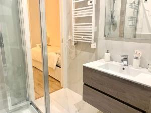 Kúpeľňa v ubytovaní Residence D'azeglio + 34 fotografií