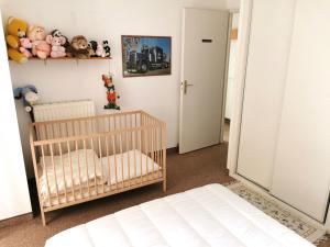 Posteľ alebo postele v izbe v ubytovaní Villa "La Chatte"