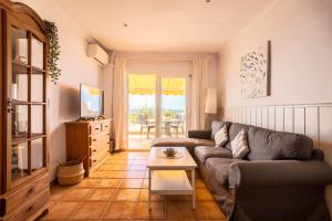 Posedenie v ubytovaní sunny Apartment frontline Burriana