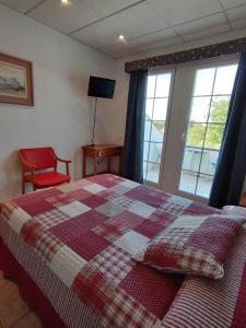 Postel nebo postele na pokoji v ubytování Hostal Restaurant Paca