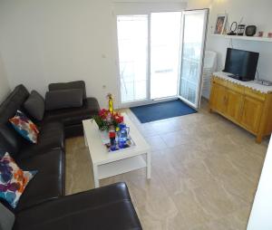 TV a/nebo společenská místnost v ubytování Apartmani David