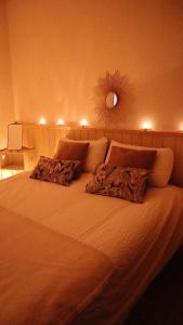 Cama o camas de una habitación en Oasis de Bornos