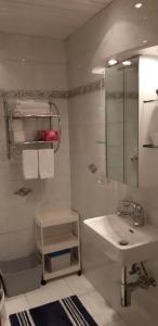 Koupelna v ubytování Studio in Domat Ems + 15 fotografií