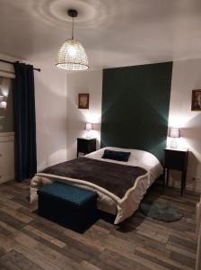 Posteľ alebo postele v izbe v ubytovaní La Belle Vue Gîte Champenois B&B
