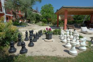 Zahrada ubytování Ilias Apartments