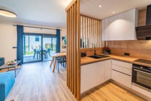 Kuchnia lub aneks kuchenny w obiekcie PINNA RESIDENCE - Supin