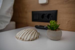 Telewizja i/lub zestaw kina domowego w obiekcie PINNA RESIDENCE - Supin